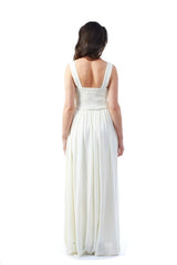 Adele Cream Maxi Dress