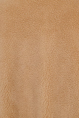 Addison Two Cream and Tan Fur Teddy Bomber Jacket