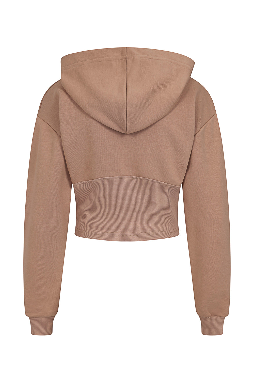 Aliza Taupe Corset Waisted Hoodie Tracksuit Set