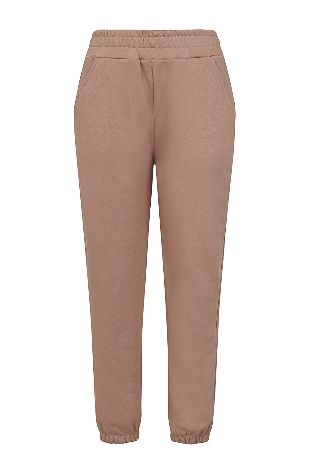 Aliza Taupe Corset Waisted Hoodie Tracksuit Set