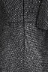 Riviera Black Glitter Sparkle Asymmetric Dip Hem Dress