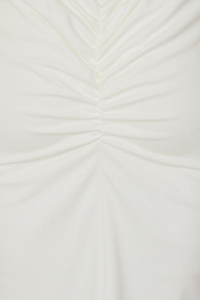 Stella White Slinky Butterfly Bum Backless Midi Dress