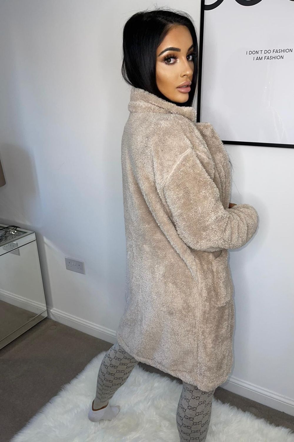 Nude coatigan deals