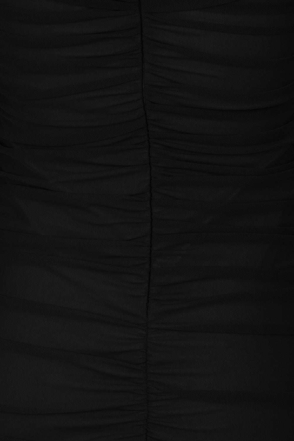 Felicity Black Bardot Off The Shoulder Mesh Net Midi Bodycon Dress