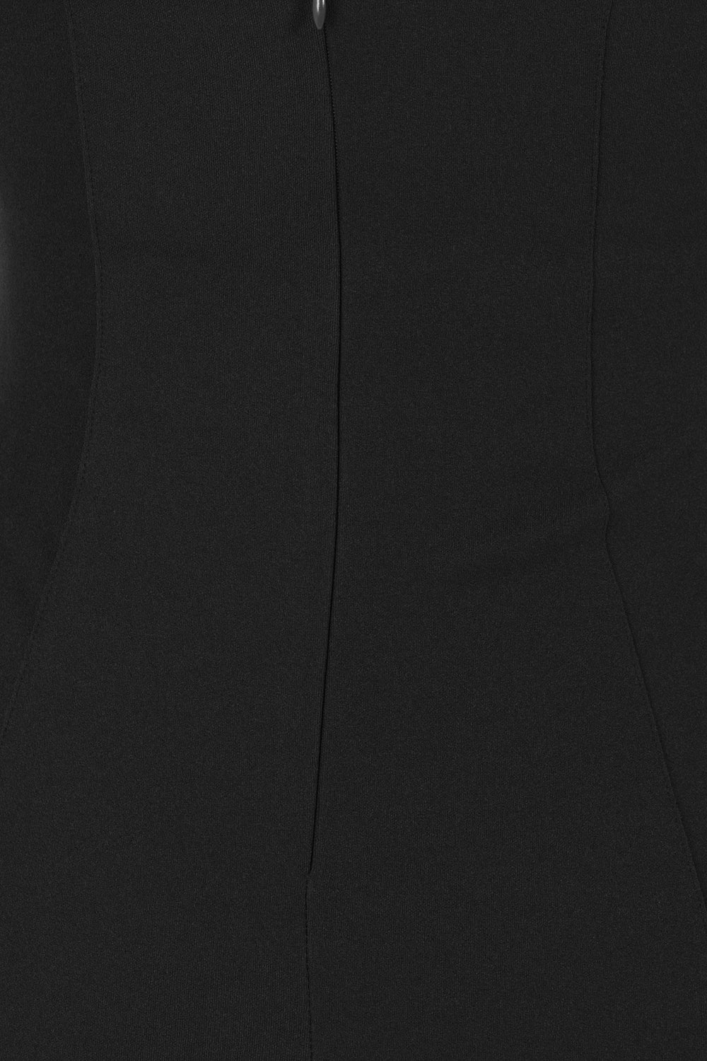 Milani Black Sheer Mesh Net Long Sleeve Bustier Bodycon Mini Dress