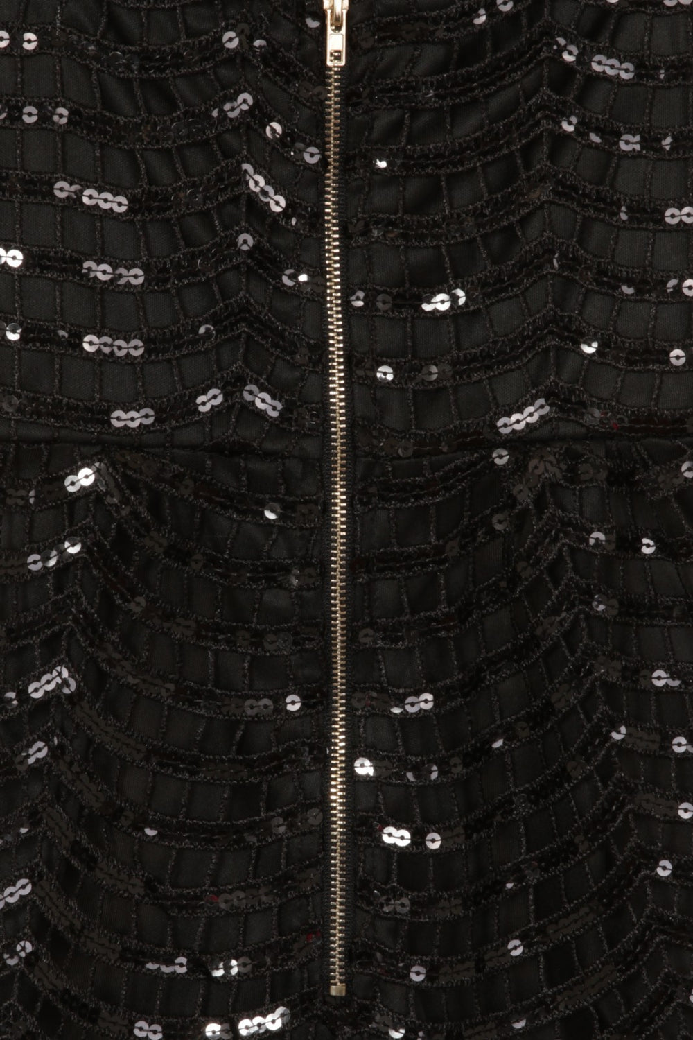 Febe Black Signature Sequin Playsuit
