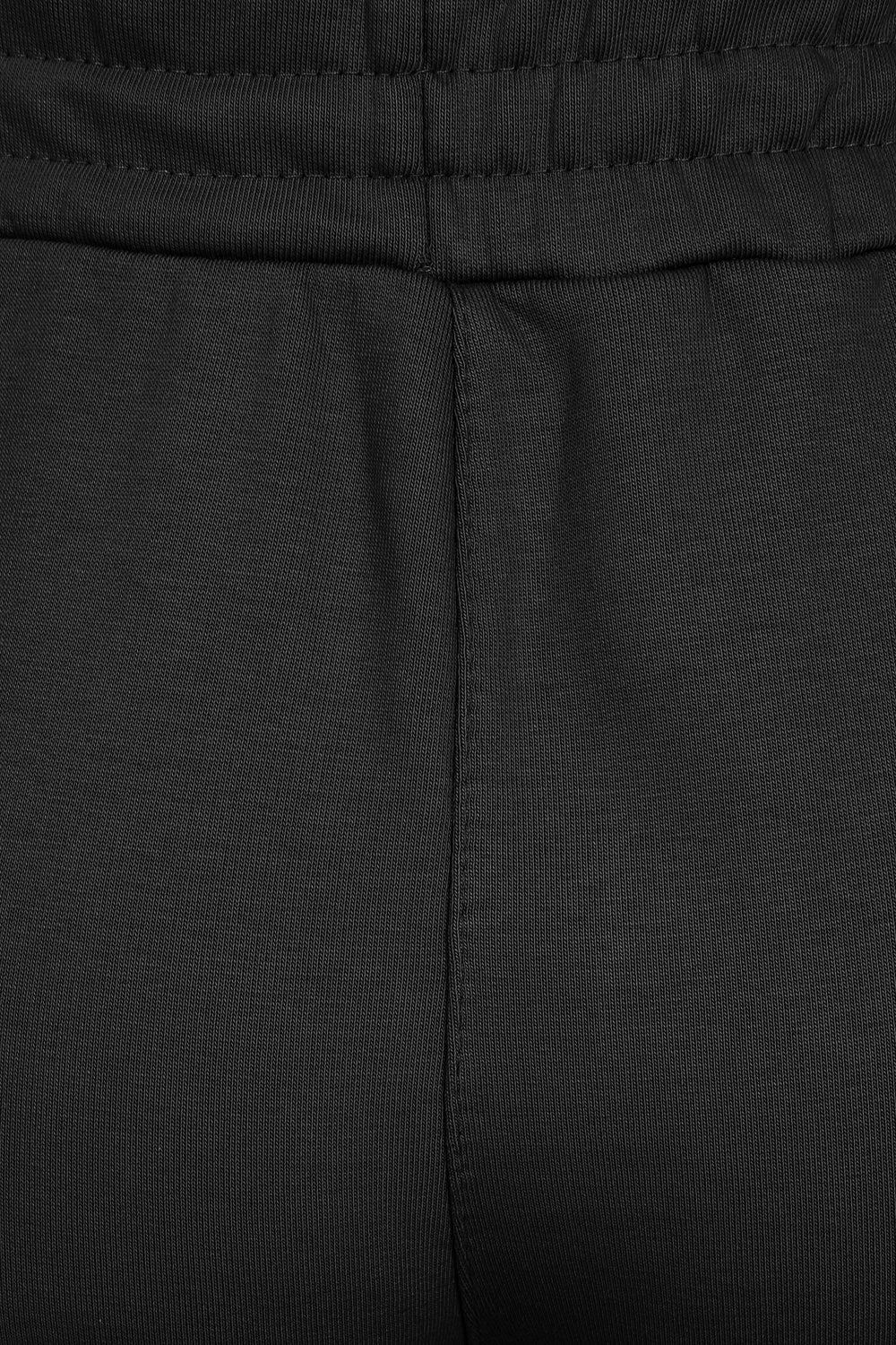 Sasha Black Under Bra Waisted Sweatshirt Tracksuit Set