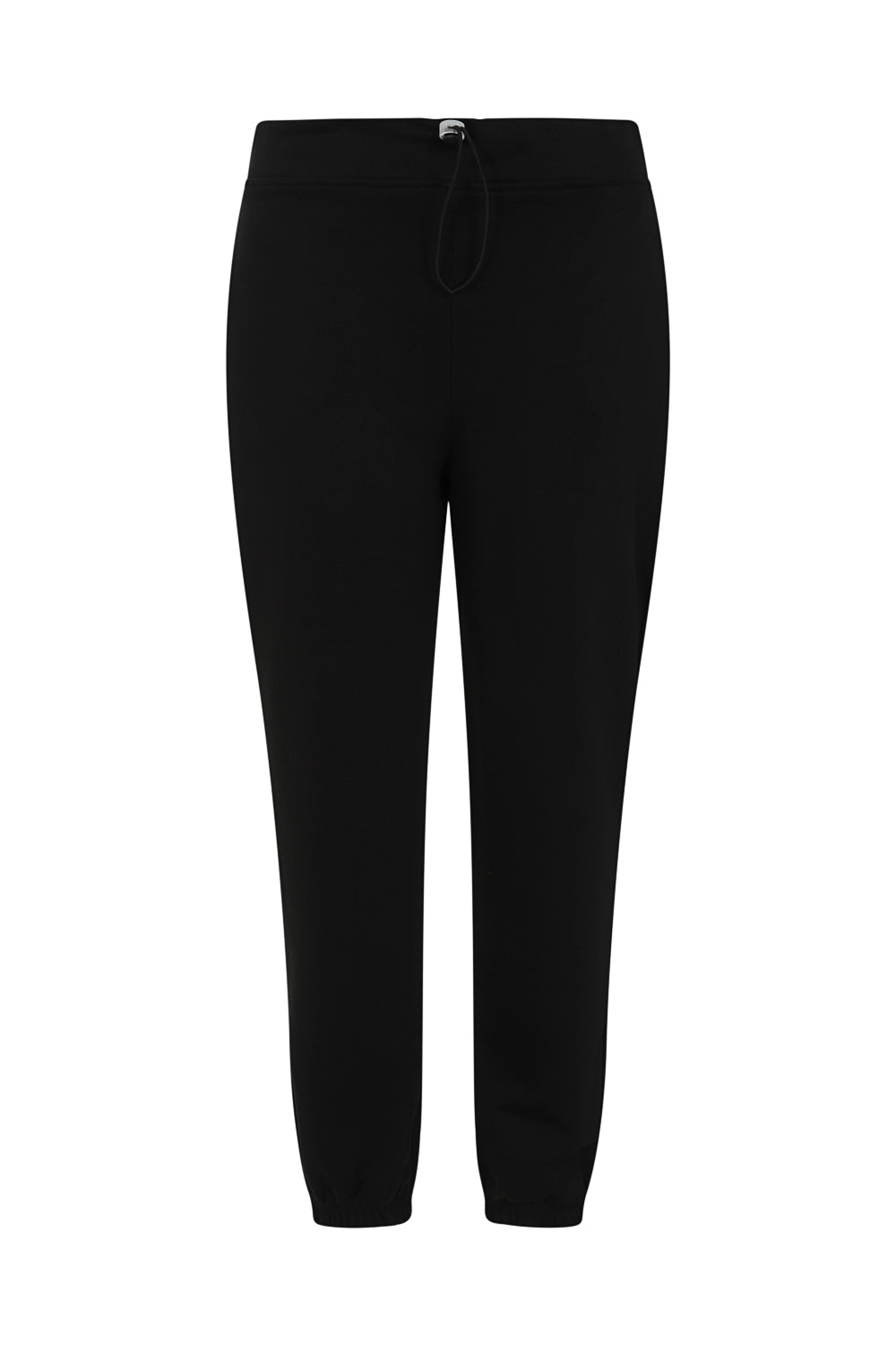 Mei Black Ruched Drawstring Waisted Hoodie Tracksuit Set