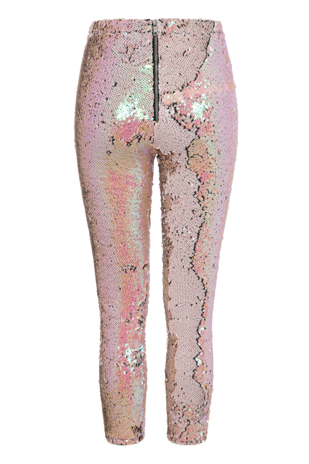 Koko Holographic Sequin Embellished Stretch Leggings
