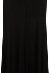 Marrisa Black Backless Fishtail Maxi Dress