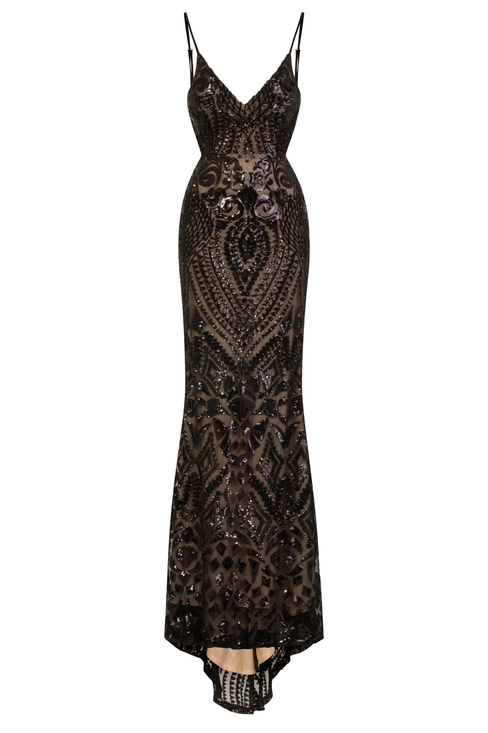 Spotlight Black Vip Luxe Sequin Backless Mermaid Fishtail Dress Nazz Collection Spotlight Black Vip Luxe Sequin Backless Mermaid Fishtail Dress Nazz Collection