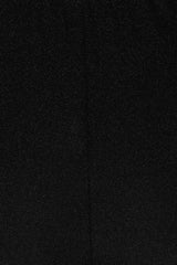 Level Up Black Lurex Glitter Embellished Open Back Jumpsuit