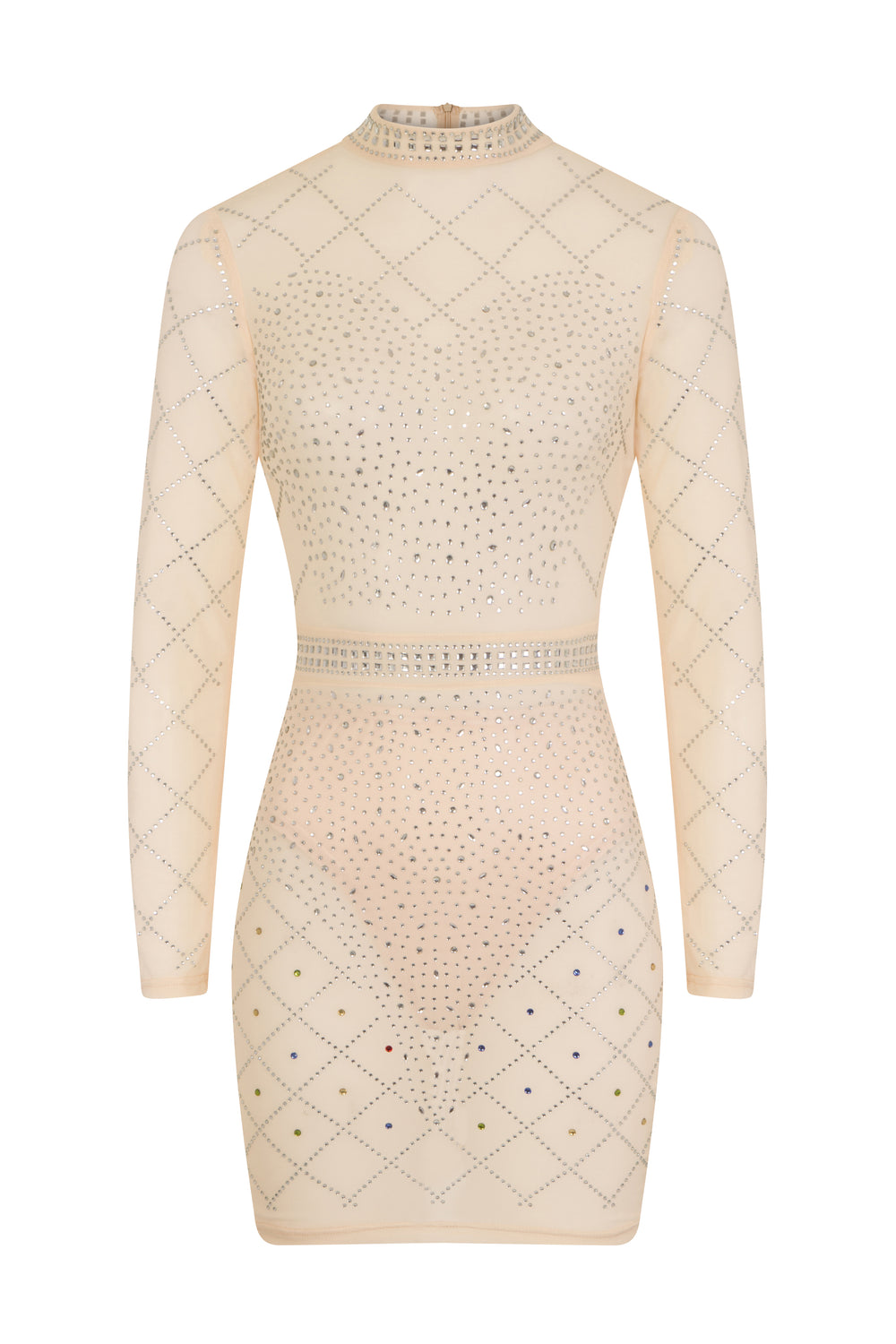 nude sheer bodycon dress Sheer Nude Dress